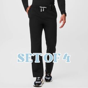 Figs Lot of 4 Pisco Men’s Basic Tall Scrub Pants